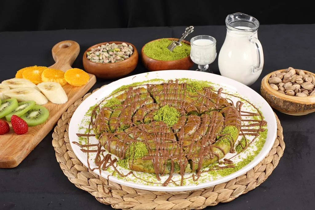 Üzeri Çikotalı Burma Katmer (3 Kişilik)