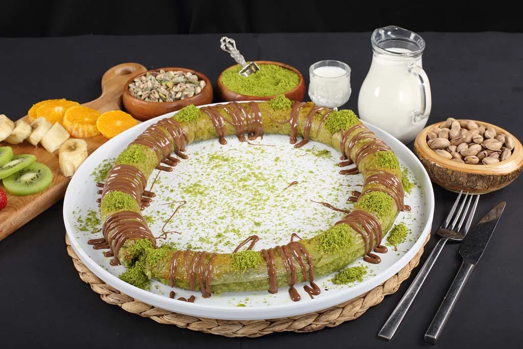 Simit Katmer Çikolatalı ( 3-4 Kişilik )